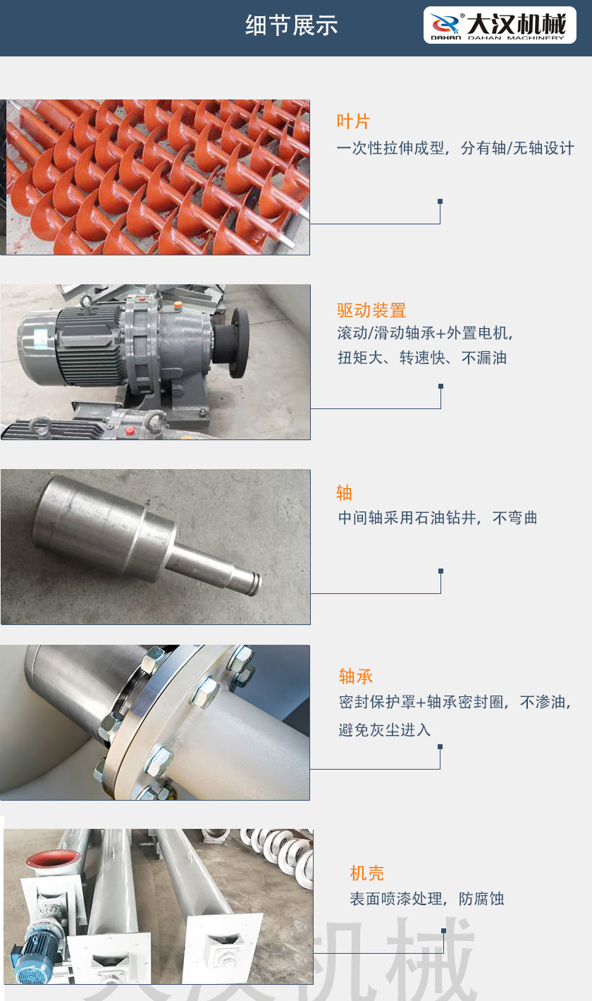 LS400螺（luó）旋輸送機結構