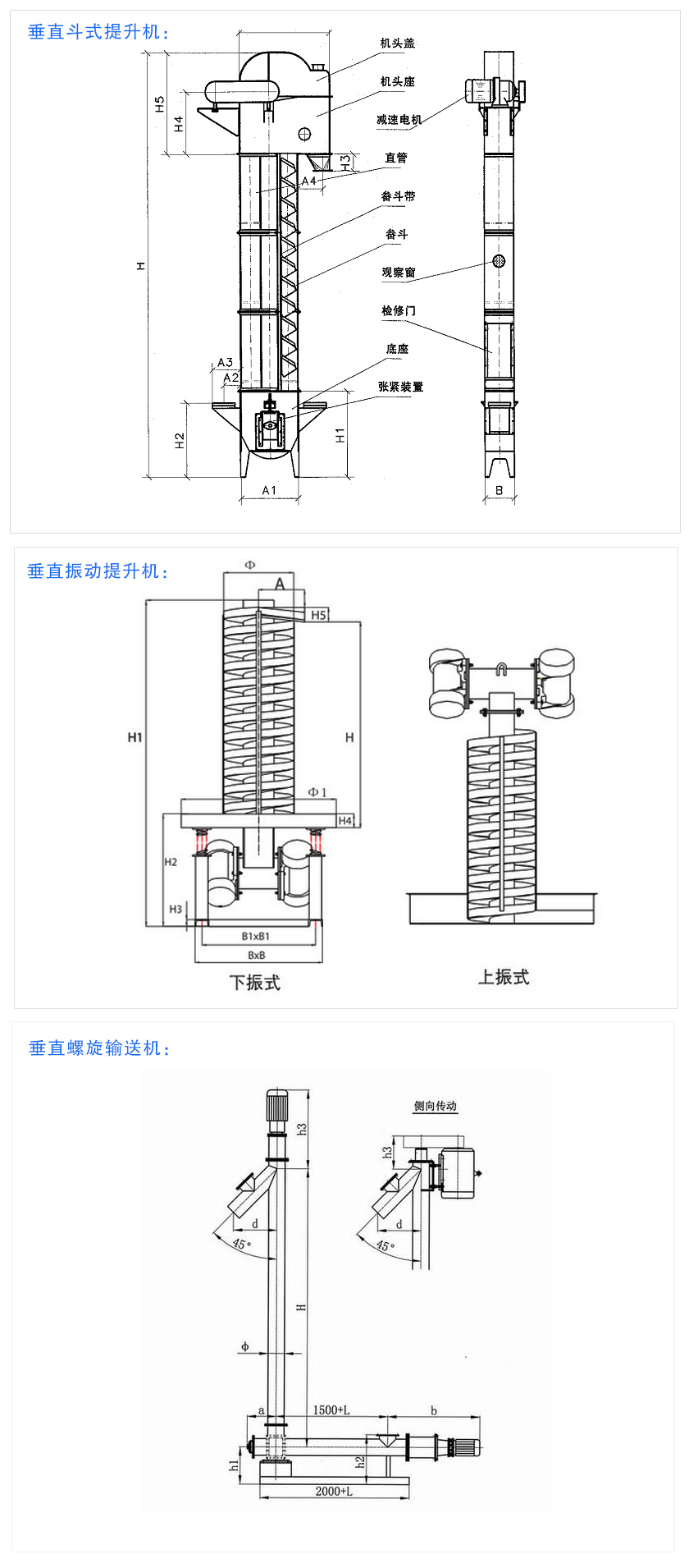 垂直提（tí）升機結構圖（tú）