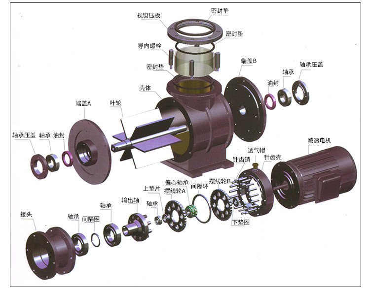 葉輪給料（liào）機結構詳解